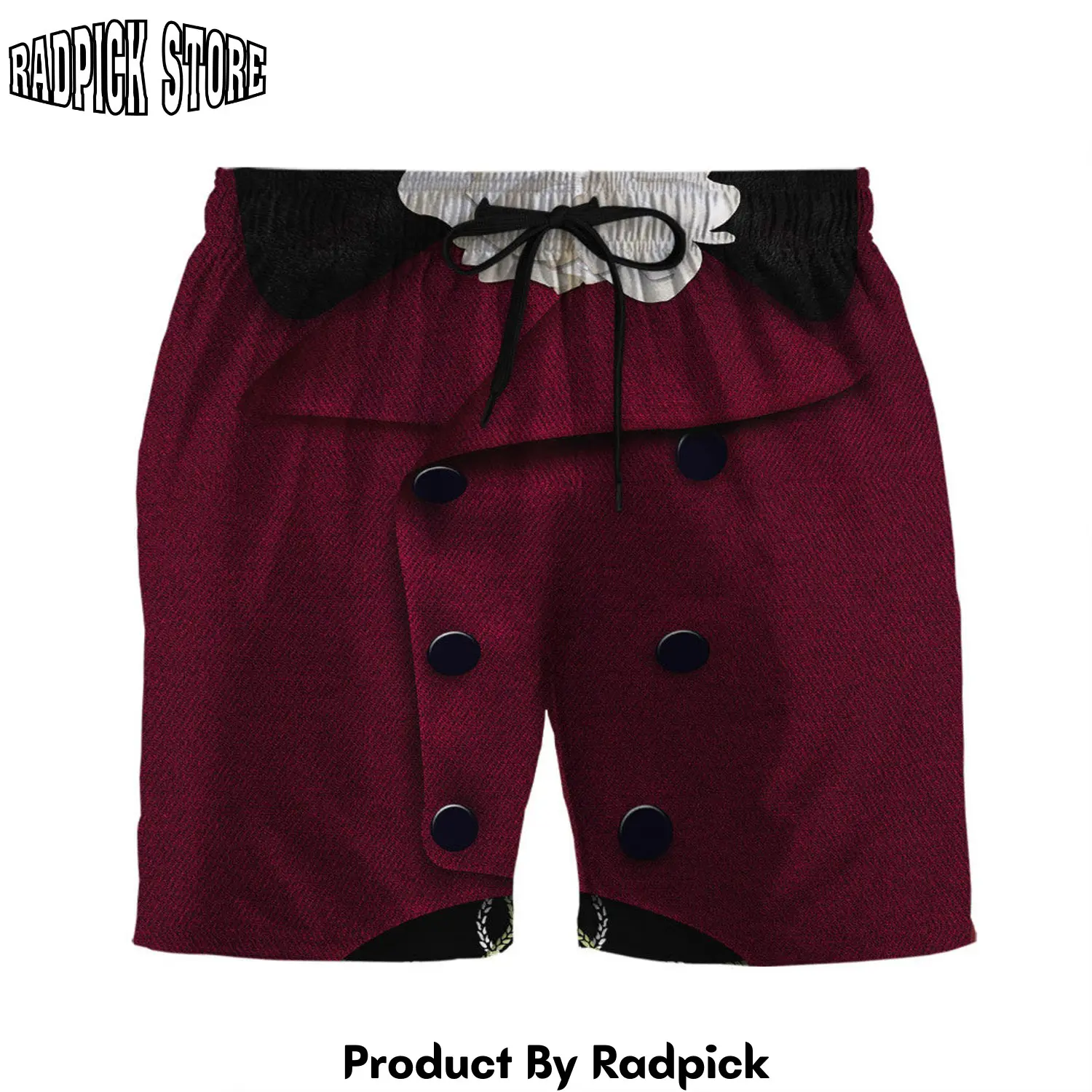 Radpick 3d custom aaron burr shorts rp631626